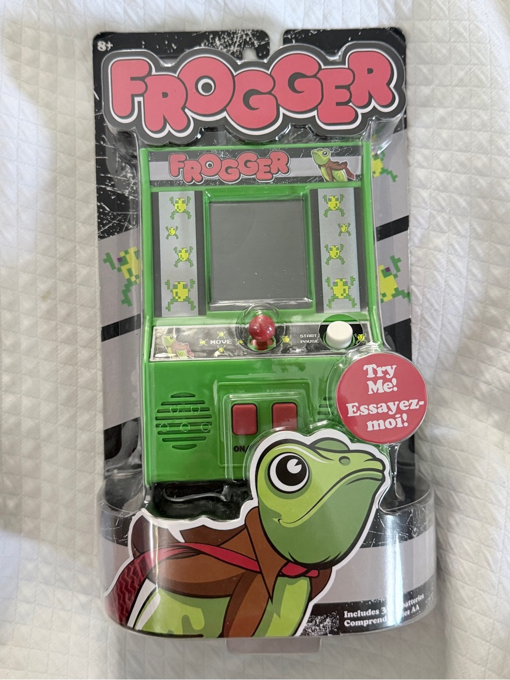 Handheld Arcade Game - Green Retro Portable Console